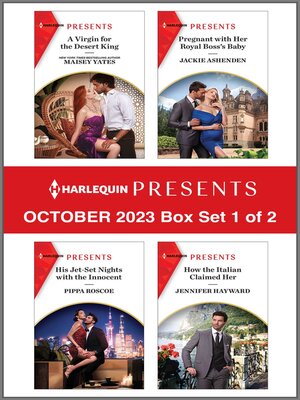 cover image of Harlequin Presents October 2023--Box Set 1 of 2